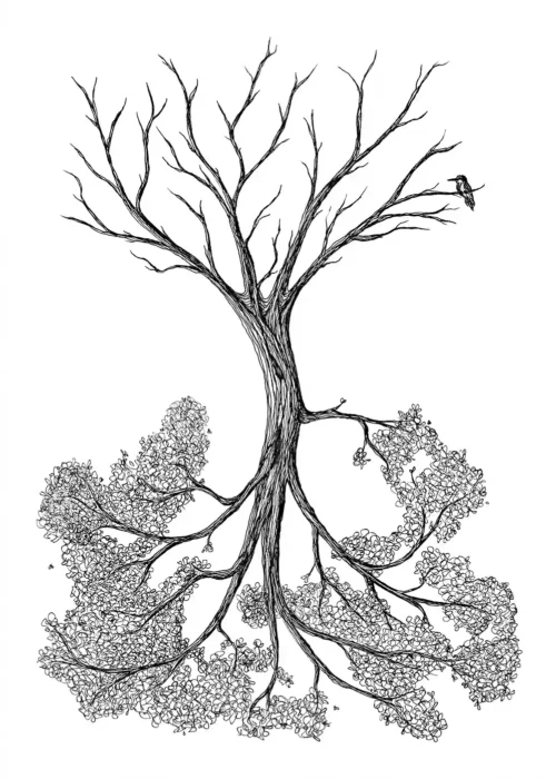 Tree Side Down